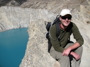 Andy on a day hike above Manang