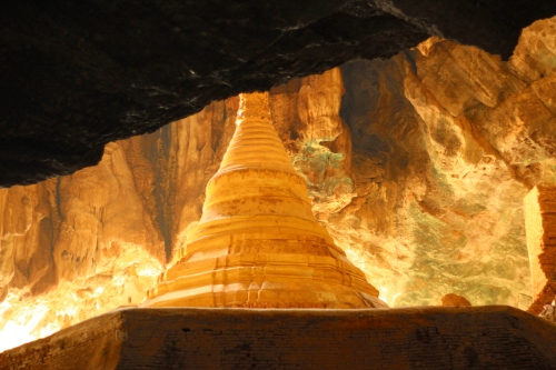 cave stupa